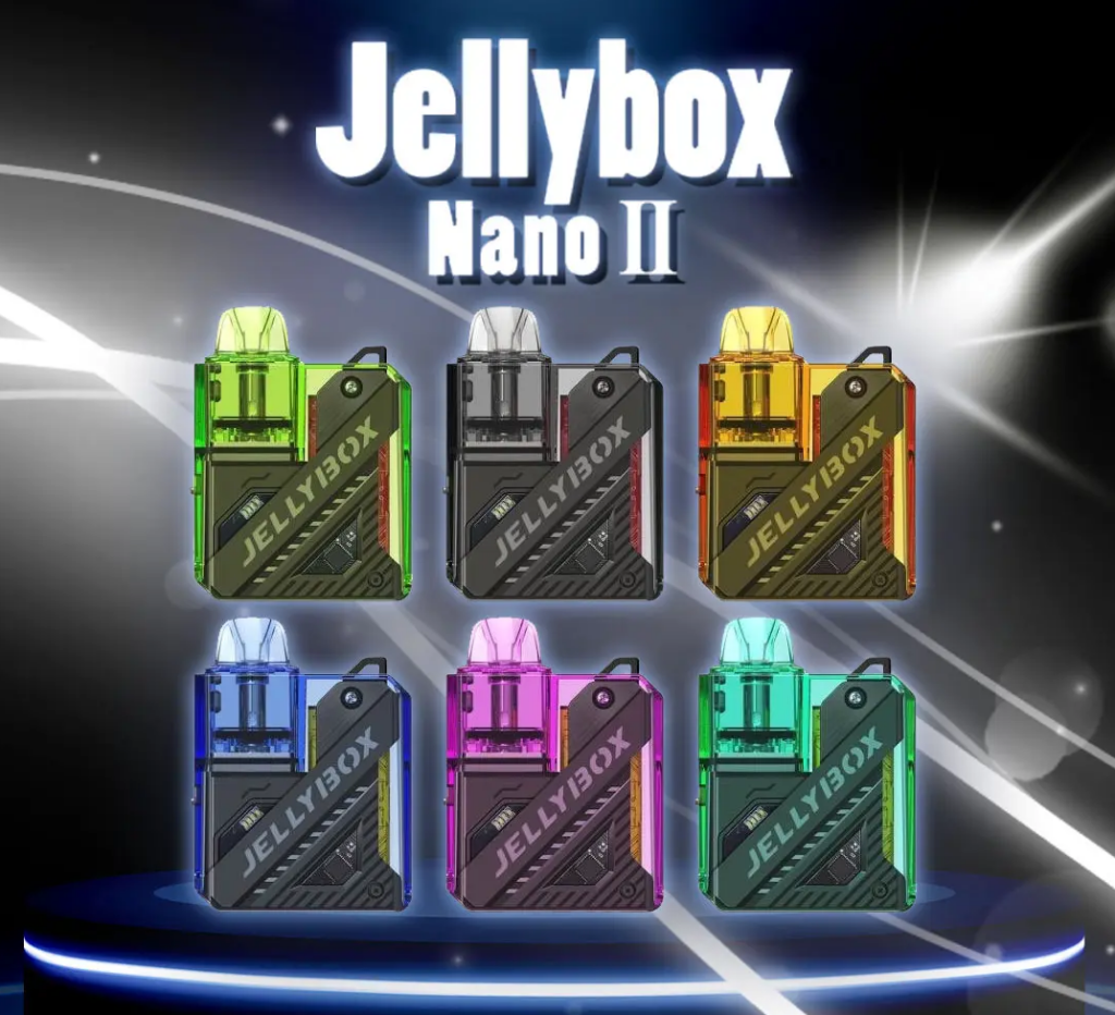 Jellybox Nano 2 Pod System Kit | 900mAh 26W Tail