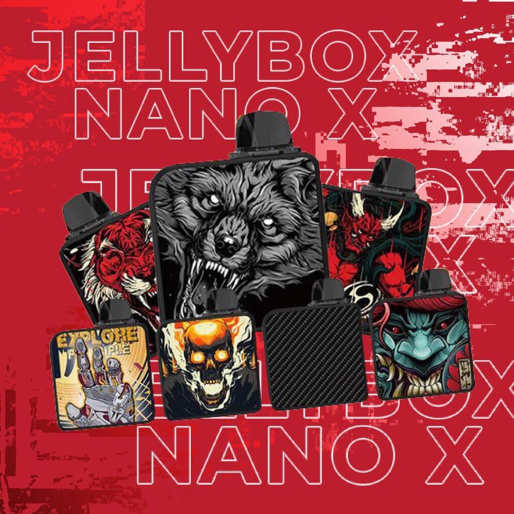 Jellybox Nano X Pod System Kit | 1000mAh 30W tail