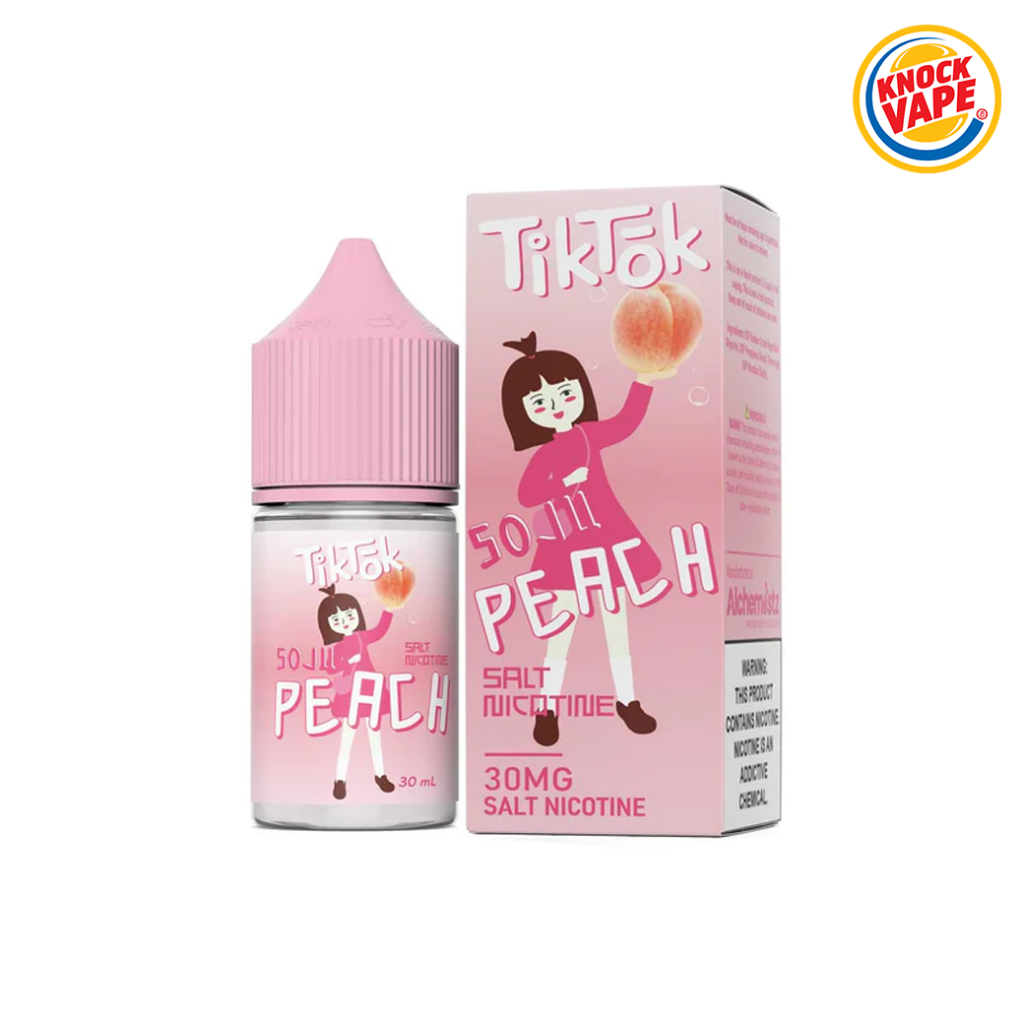 TikTok-Soju-Peach-โซจู-พีช-SaltNic-30ml-25mg-1024x1024