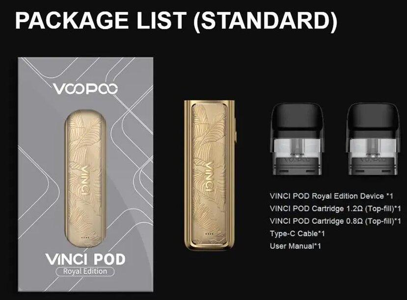 Vinci Pod Royal Pod System Kit | 1800mAh 5W Pac