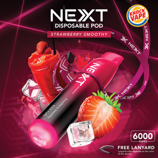 Next Pod disposable Strawberry Smoothy