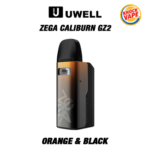 Uwell Zega Caliburn GZ2 - Orange & Black
