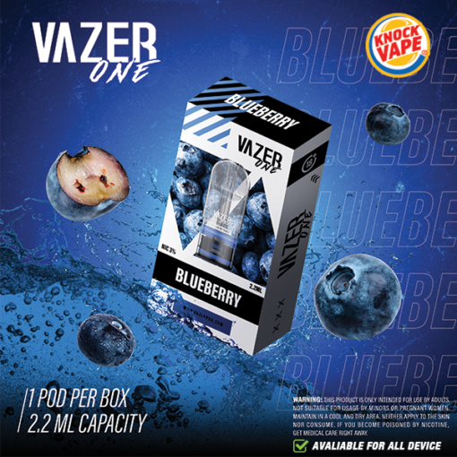 VAZER ONE หัวพอต - Blueberry