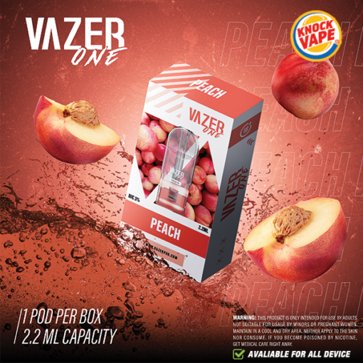 VAZER ONE หัวพอต - Peach