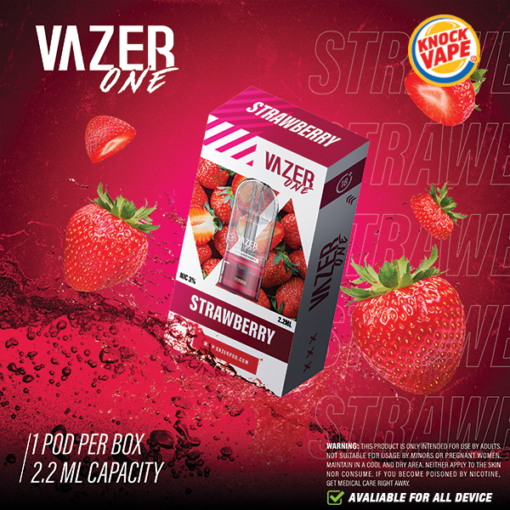 VAZER ONE หัวพอต - Strawberry