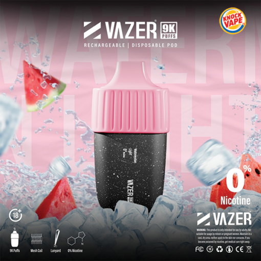 Vazer 9K 9000 Puffs - Watermelon Light