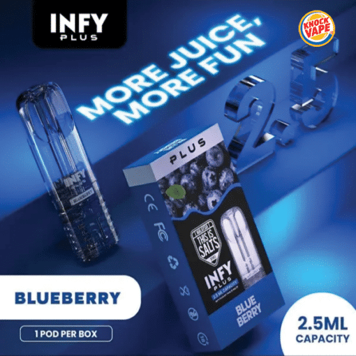 หัวพอต Infy plus 2.5 ml - Bluberry