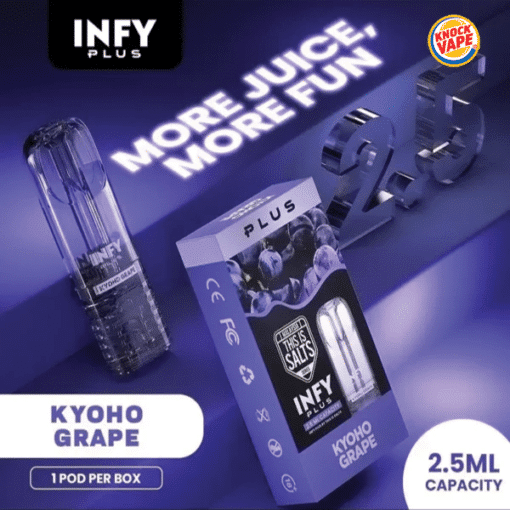 หัวพอต Infy plus 2.5 ml - Kyoho Grape