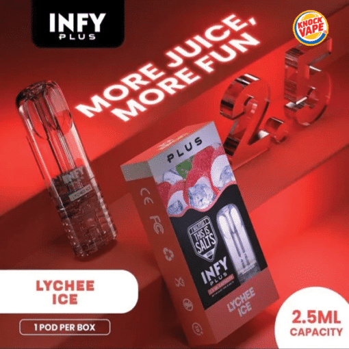 หัวพอต Infy plus 2.5 ml - Lychee Ice