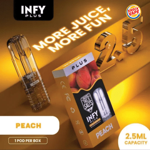 หัวพอต Infy plus 2.5 ml - Peach