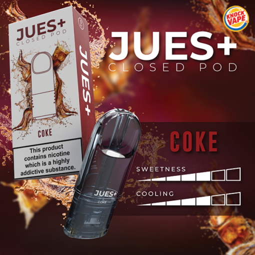 หัวพอต JUES Plus 2.5 ml - Coke