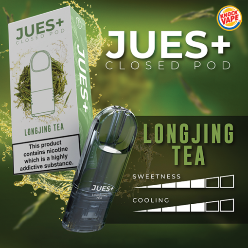 หัวพอต JUES Plus 2.5 ml - Longjing Tea