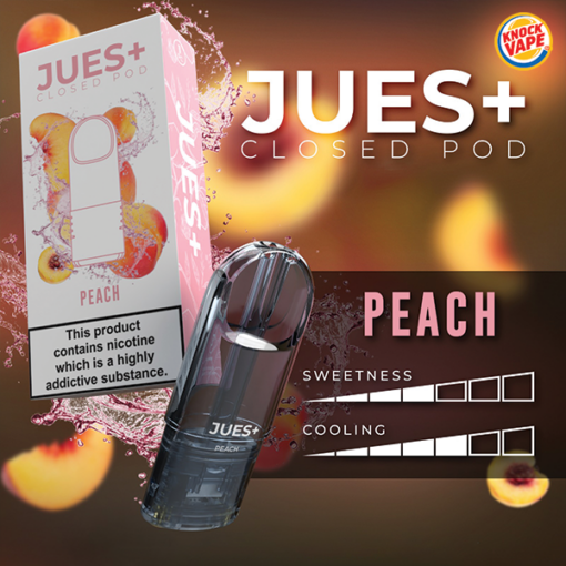 หัวพอต JUES Plus 2.5 ml - Peach