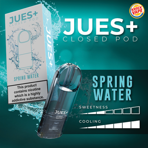 หัวพอต JUES Plus 2.5 ml - Spring Water